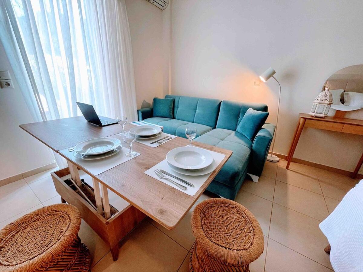 Annamaria Sea Side View Studio- 25M From The Beac Plakias Exteriör bild