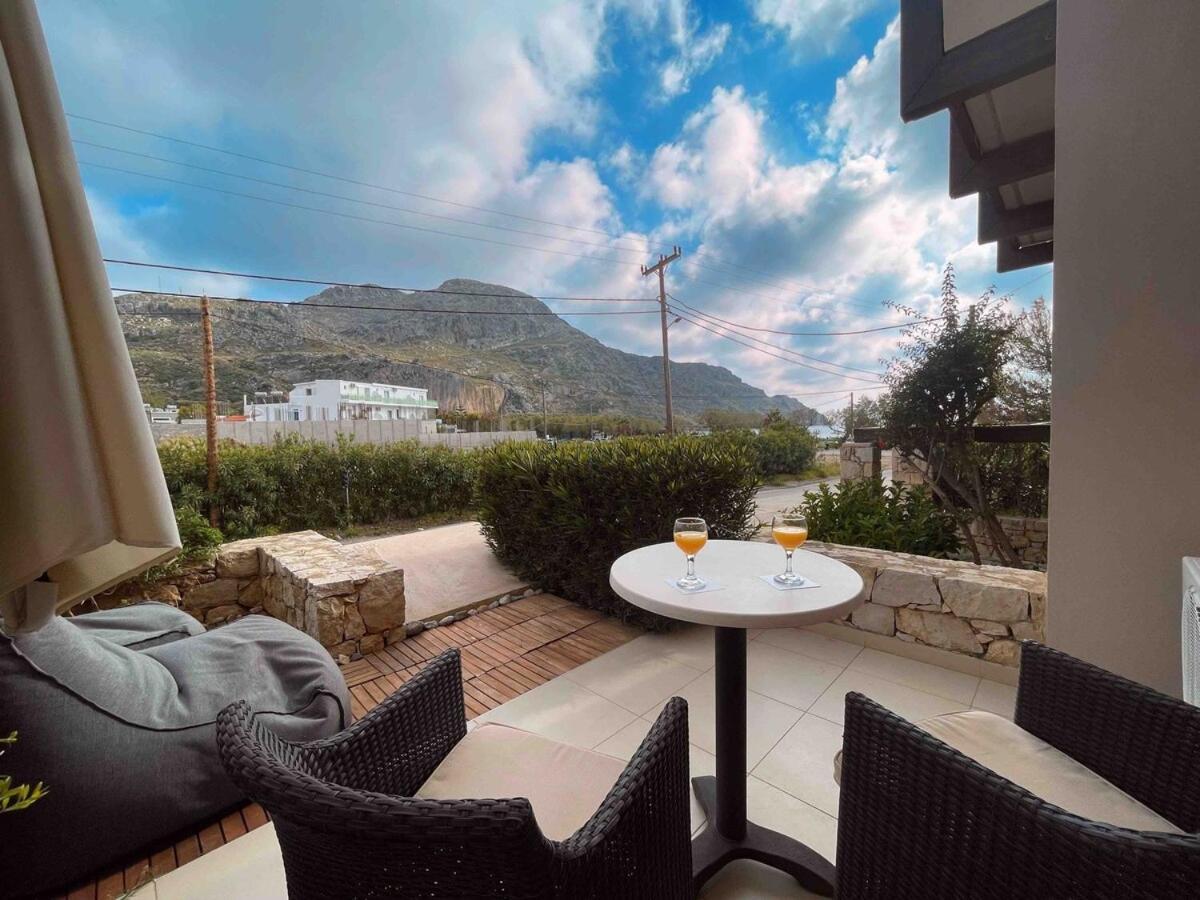 Annamaria Sea Side View Studio- 25M From The Beac Plakias Exteriör bild